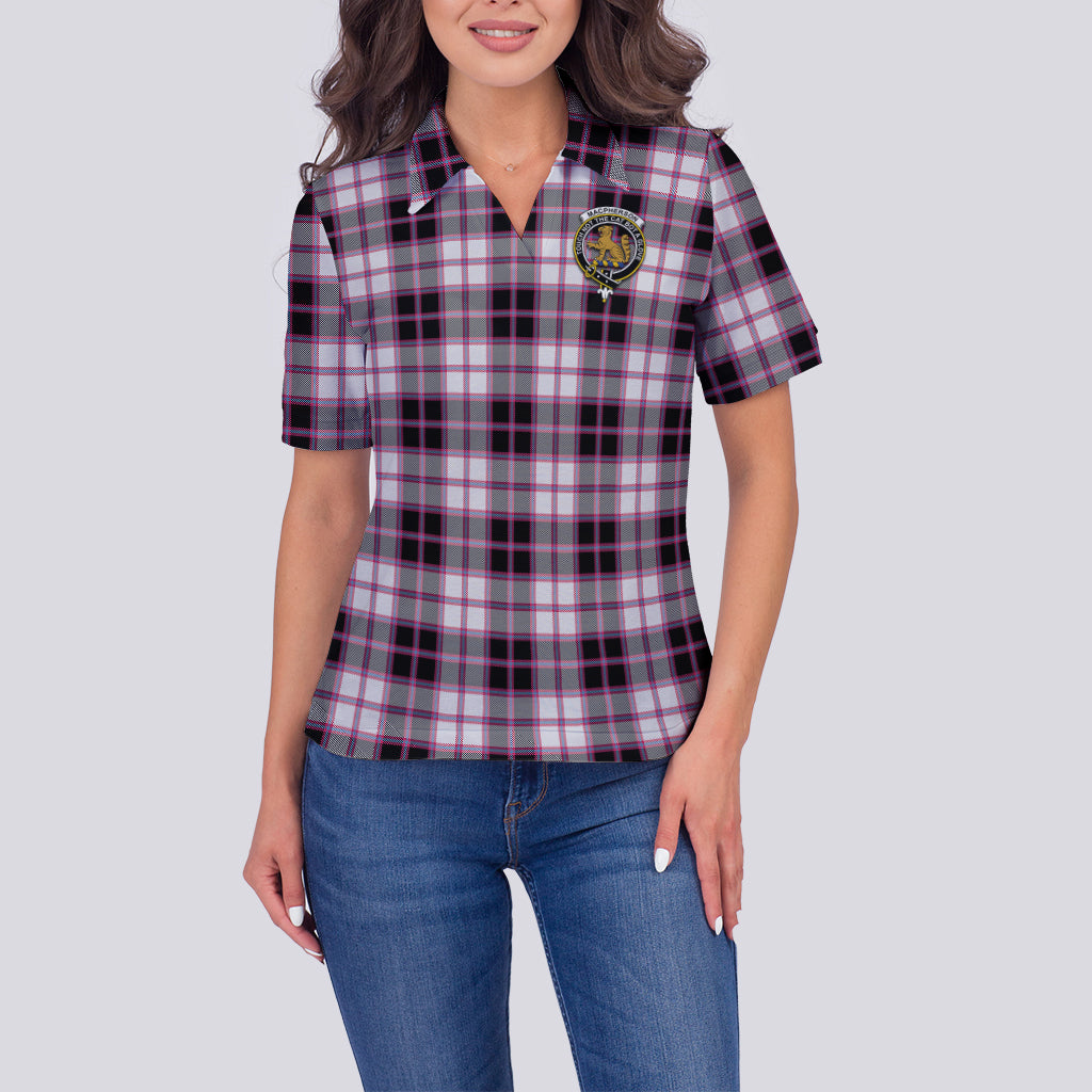 macpherson-hunting-modern-tartan-polo-shirt-with-family-crest-for-women