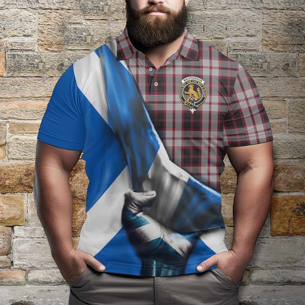 MacPherson (McPherson) Tartan Polo Shirt with Family Crest Scotland Patriotic Style Kid - Tartan Vibes Clothing
