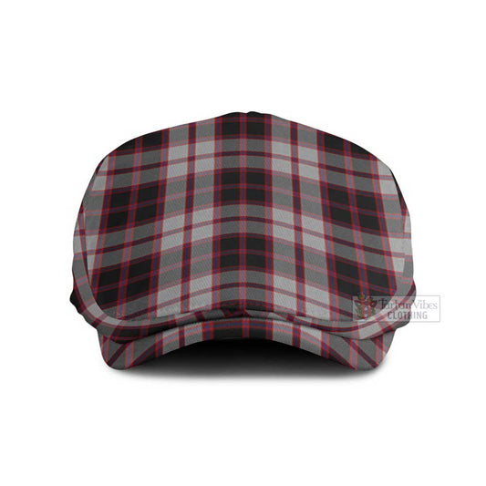 MacPherson of Cluny Black and White Tartan Vintage Leaves Hawaiian Shirt main image 0