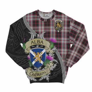 MacPherson (McPherson) Tartan Family Crest Sweatshirt Lion Rampant Royal Thistle Shield Celtic Inspired