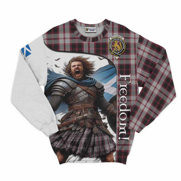 MacPherson (McPherson) Crest Tartan Sweatshirt Inspired by the Freedom of Scottish Warrior