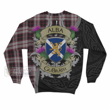 MacPherson (McPherson) Tartan Family Crest Sweatshirt Lion Rampant Royal Thistle Shield Celtic Inspired