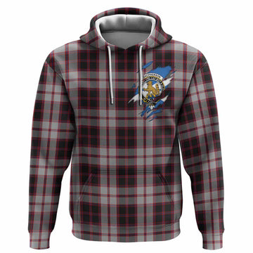 MacPherson (McPherson) Clan Crest In Me Tartan Hoodie Scotland Flag Style