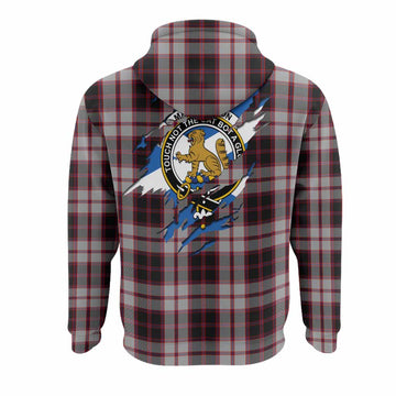 MacPherson (McPherson) Clan Crest In Me Tartan Hoodie Scotland Flag Style