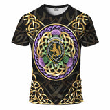 MacPherson (McPherson) Clan Crest T-Shirt Celtic Scottish Thistle