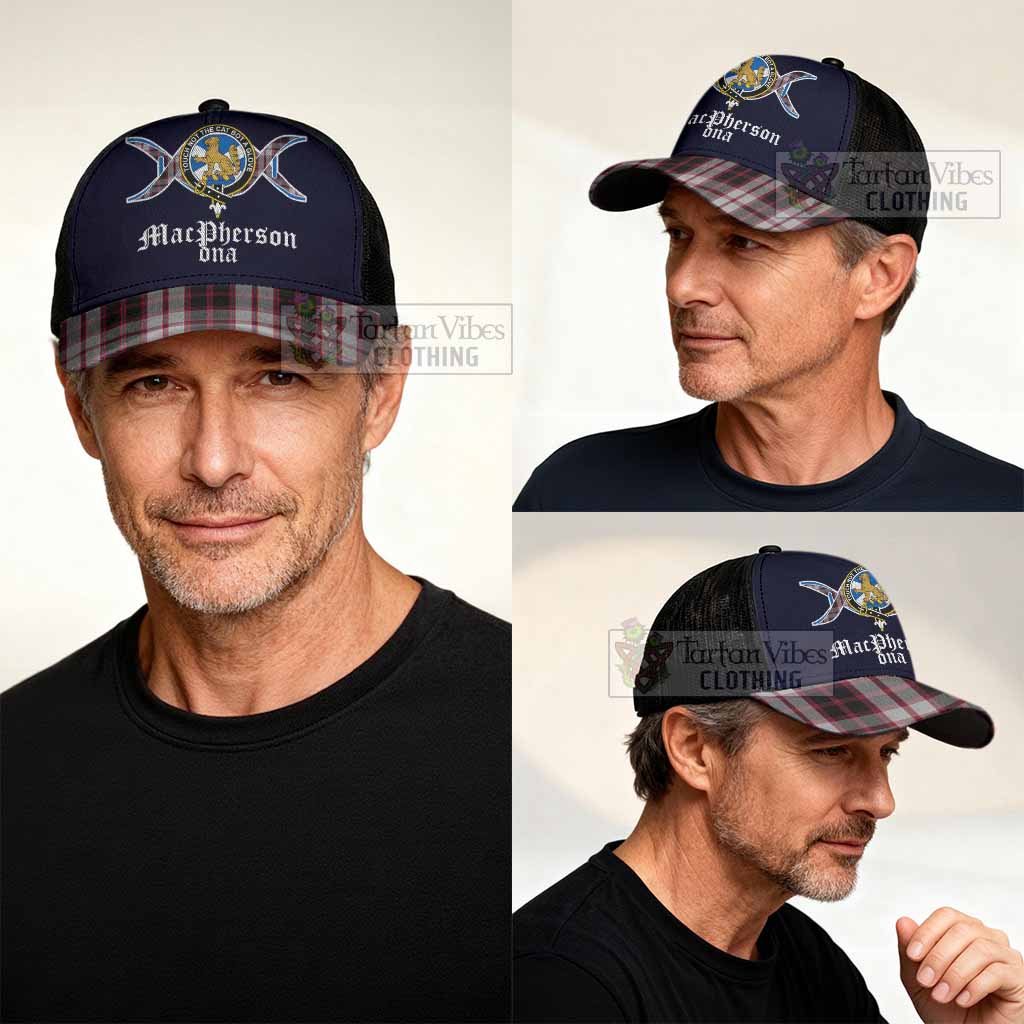 MacPherson (McPherson) Clan DNA Tartan Mesh Trucker Cap - Tartan Vibes Clothing