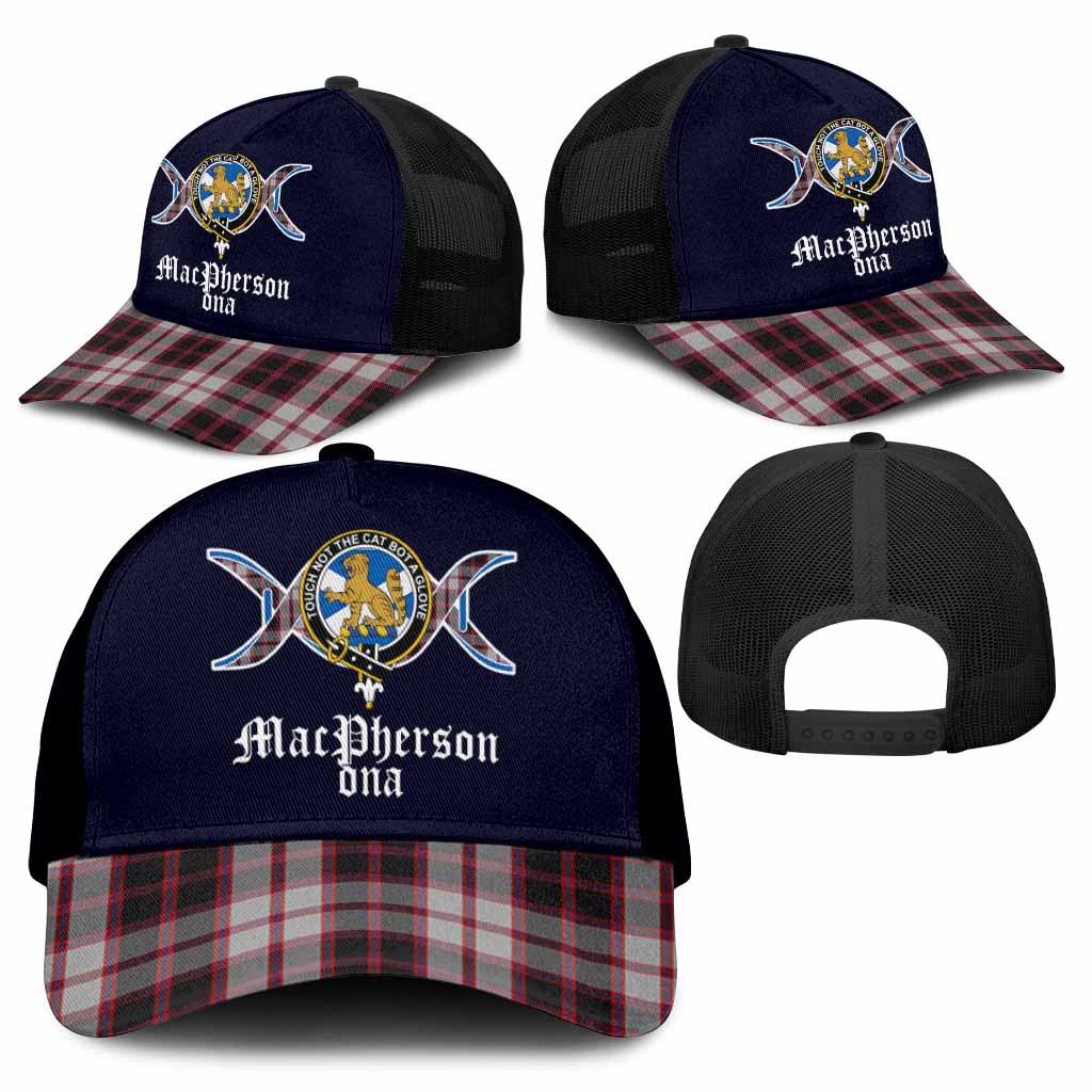MacPherson (McPherson) Clan DNA Tartan Mesh Trucker Cap - Tartan Vibes Clothing