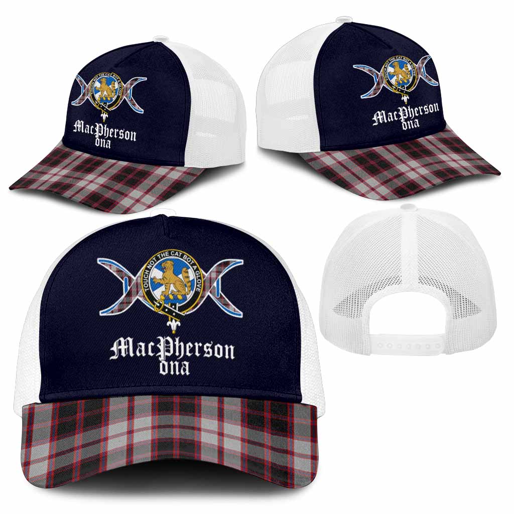 MacPherson (McPherson) Clan DNA Tartan Mesh Trucker Cap - Tartan Vibes Clothing