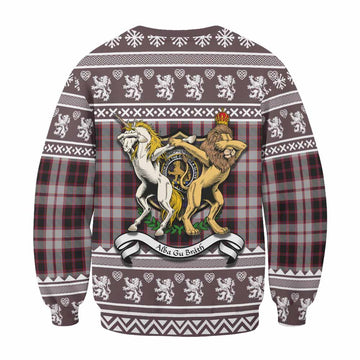 MacPherson (McPherson) Clan Tartan Crest Christmas Sweatshirt Coat of Arms Funny Style