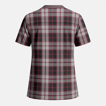 MacPherson (McPherson) Crest Tartan Scrub Top - Tartan Vibes Clothing