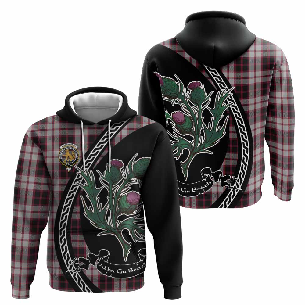 MacPherson (McPherson) Family Crest Tartan Hoodie Alba Thistle Inspired - Tartan Vibes Clothing