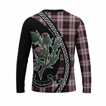 MacPherson (McPherson) Family Crest Tartan Long Sleeve T-Shirt Alba Thistle Inspired - Tartan Vibes Clothing