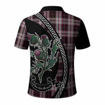 MacPherson (McPherson) Family Crest Tartan Polo Shirt Alba Thistle Inspired