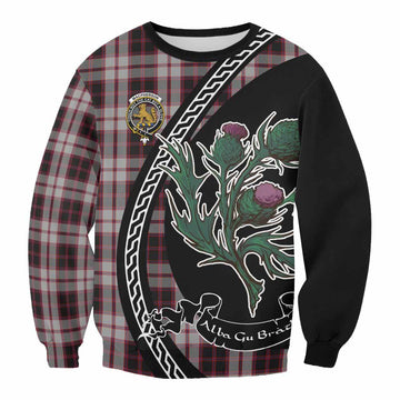 MacPherson (McPherson) Family Crest Tartan Sweatshirt Alba Thistle Inspired