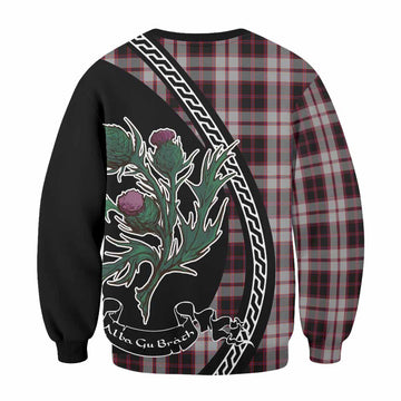 MacPherson (McPherson) Family Crest Tartan Sweatshirt Alba Thistle Inspired