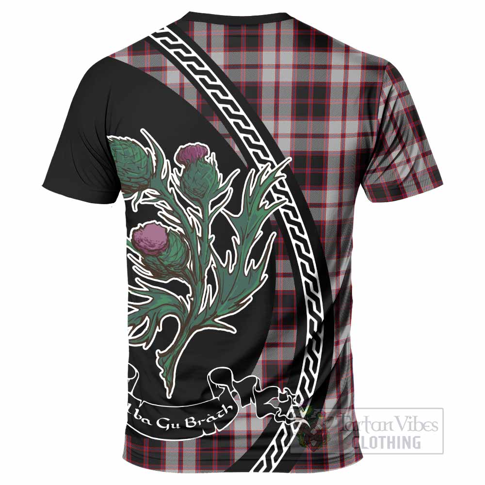 MacPherson (McPherson) Family Crest Tartan T-Shirt Alba Thistle Inspired - Tartan Vibes Clothing