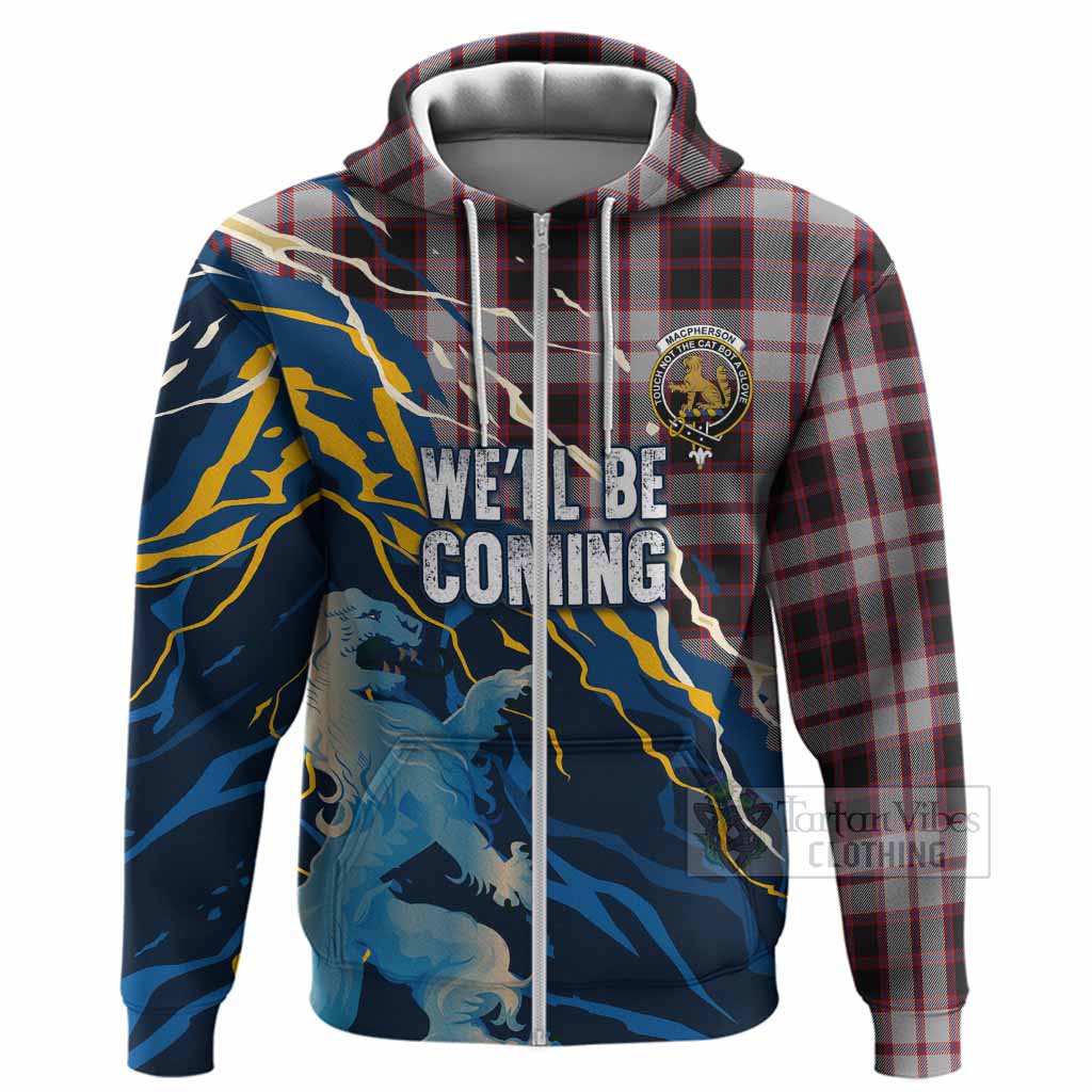 MacPherson (McPherson) Scotland Tartan Hoodie WC2026 Football - We'll Be Coming