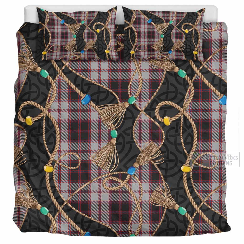 MacPherson (McPherson) Scottish Tartan Twisted Ropes Stylized Bedding Set UK Bedding Set UK Super King 104*94 inch - Tartan Vibes Clothing