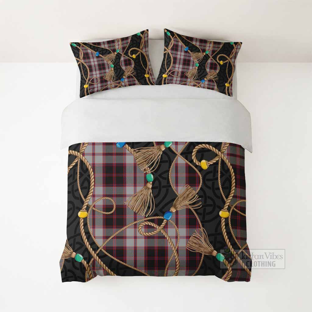 MacPherson (McPherson) Scottish Tartan Twisted Ropes Stylized Bedding Set - Tartan Vibes Clothing