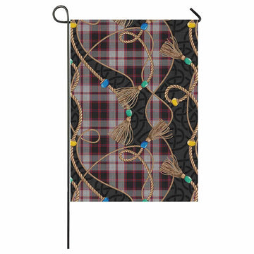 MacPherson (McPherson) Scottish Tartan Twisted Ropes Stylized Garden Flag 59 × 35 in (150 × 89 cm) - Tartan Vibes Clothing