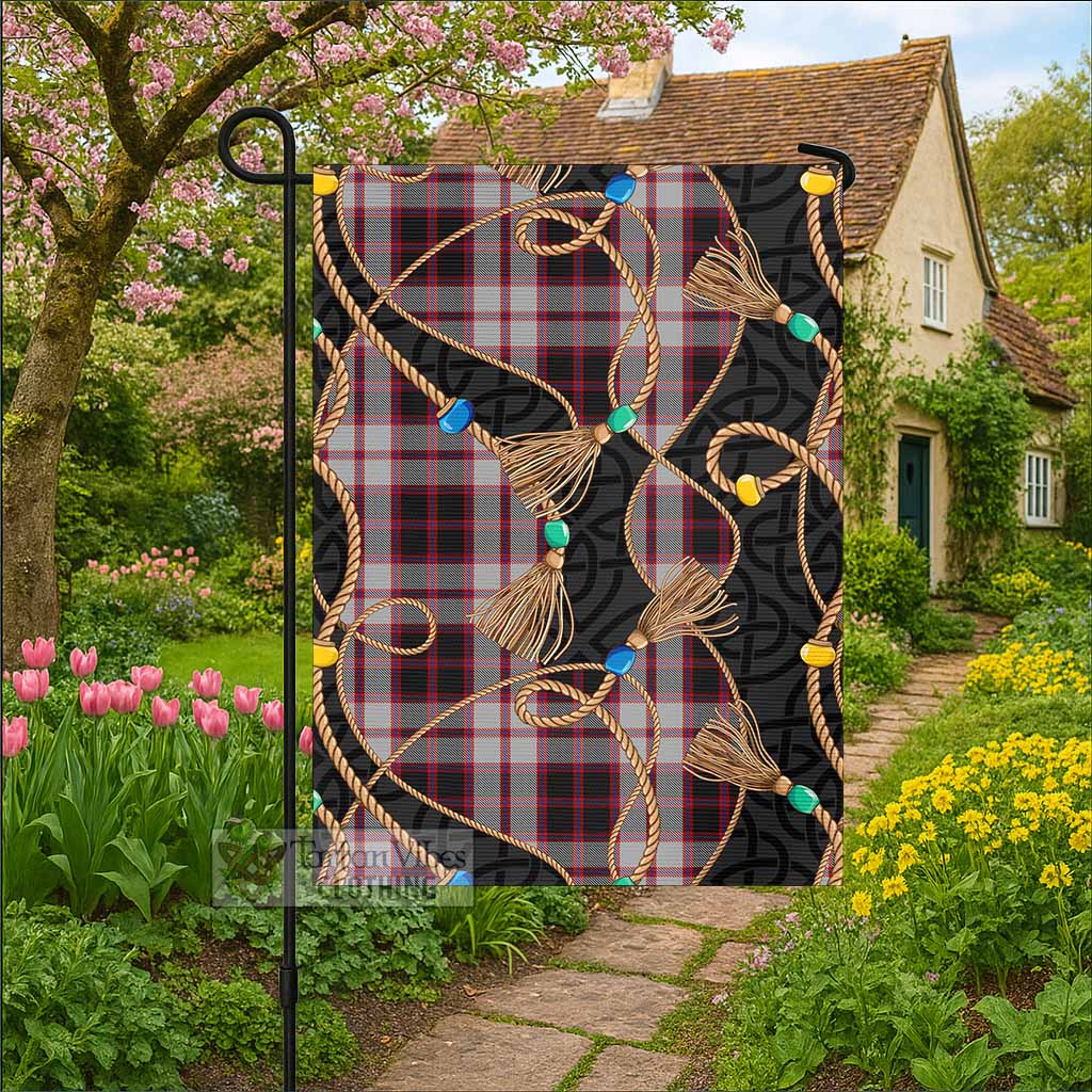 MacPherson (McPherson) Scottish Tartan Twisted Ropes Stylized Garden Flag - Tartan Vibes Clothing