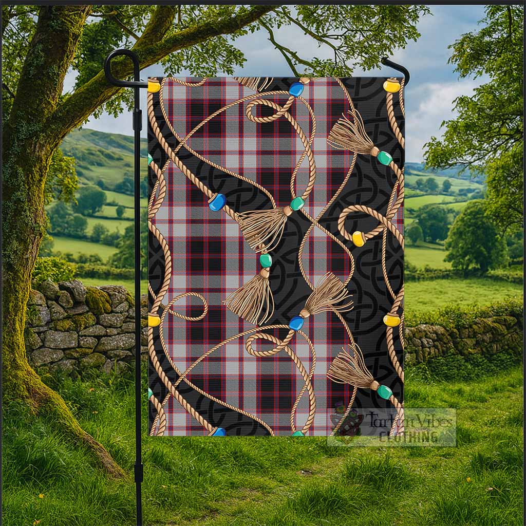 MacPherson (McPherson) Scottish Tartan Twisted Ropes Stylized Garden Flag - Tartan Vibes Clothing
