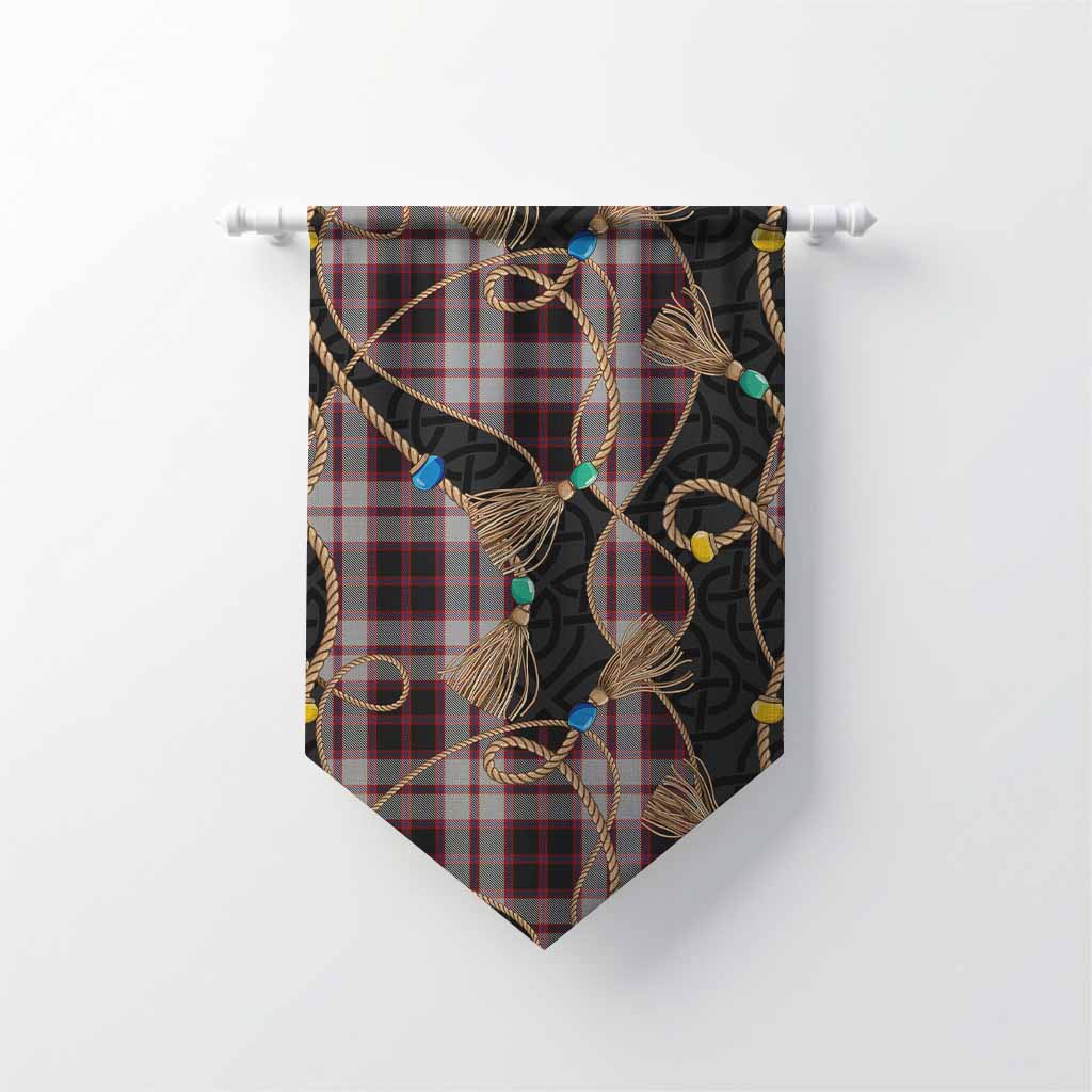 MacPherson (McPherson) Scottish Tartan Twisted Ropes Stylized Gonfalon Chevron - Tartan Vibes Clothing