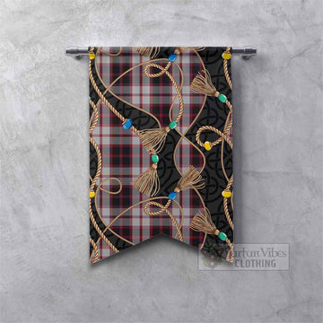 MacPherson (McPherson) Scottish Tartan Twisted Ropes Stylized Gonfalon