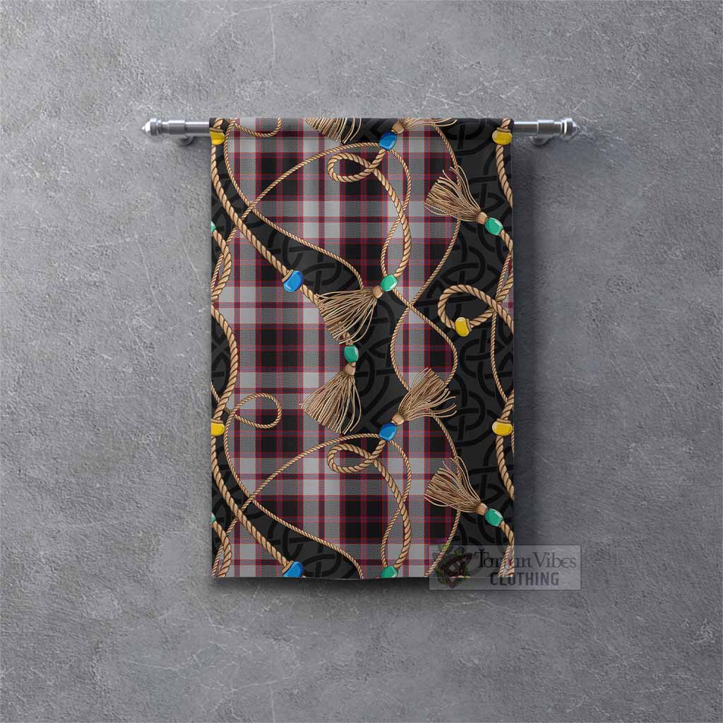 MacPherson (McPherson) Scottish Tartan Twisted Ropes Stylized Gonfalon Rectangle - Tartan Vibes Clothing