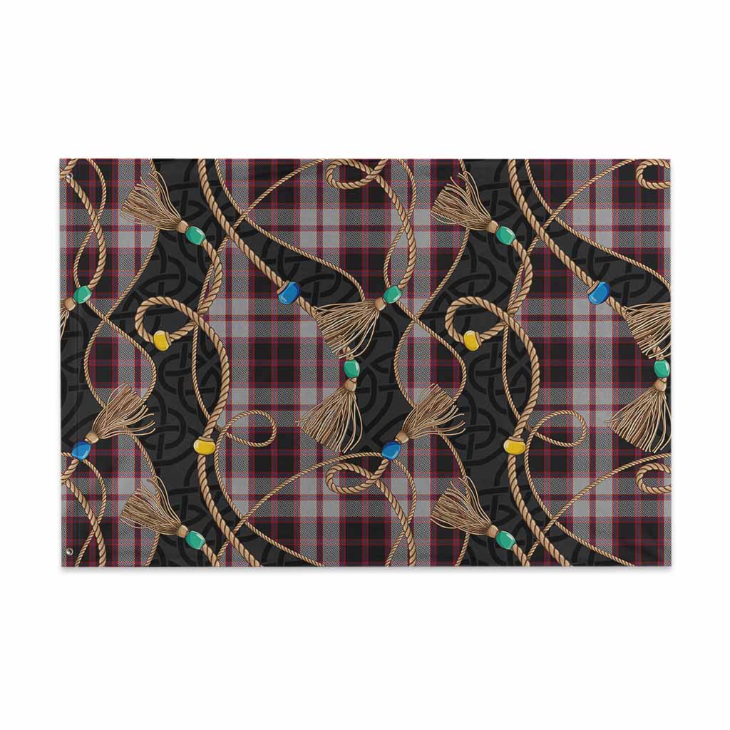 MacPherson (McPherson) Scottish Tartan Twisted Ropes Stylized House Flag 48*72 inch (120*180 cm) - Tartan Vibes Clothing
