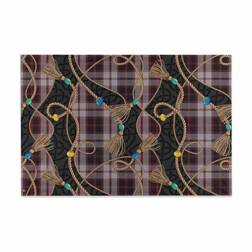 MacPherson (McPherson) Scottish Tartan Twisted Ropes Stylized House Flag