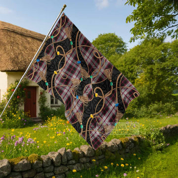MacPherson (McPherson) Scottish Tartan Twisted Ropes Stylized House Flag
