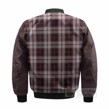 MacPherson (McPherson) Tartan Accent Bomber Jacket with Family Crest