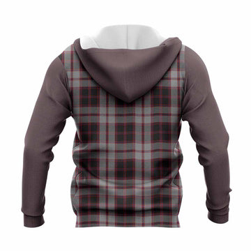 MacPherson (McPherson) Tartan Accent Knitted Hoodie with Family Crest