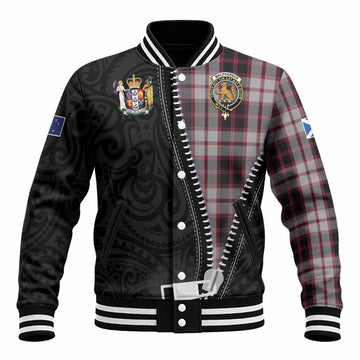 MacPherson (McPherson) Tartan Baseball Jacket New Zealand Pattern Unique Zipper Stylized
