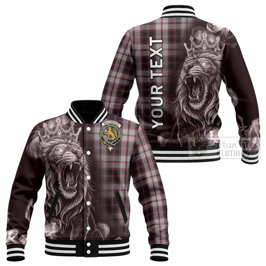 MacPherson (McPherson) Tartan Baseball Jacket Roaring Lion Heritage