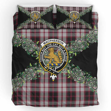 MacPherson (McPherson) Tartan Bedding Set Thistle Scottish Spirit