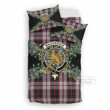 MacPherson (McPherson) Tartan Bedding Set Thistle Scottish Spirit