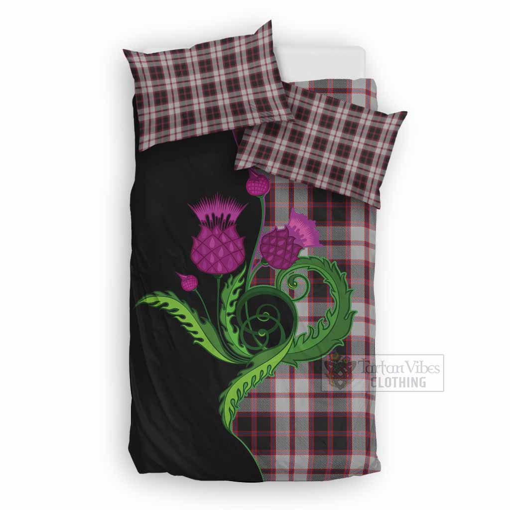 MacPherson (McPherson) Tartan Bedding Set Traditional Scottish Thistle UK Bedding Set UK Double 79*79 inch - Tartan Vibes Clothing