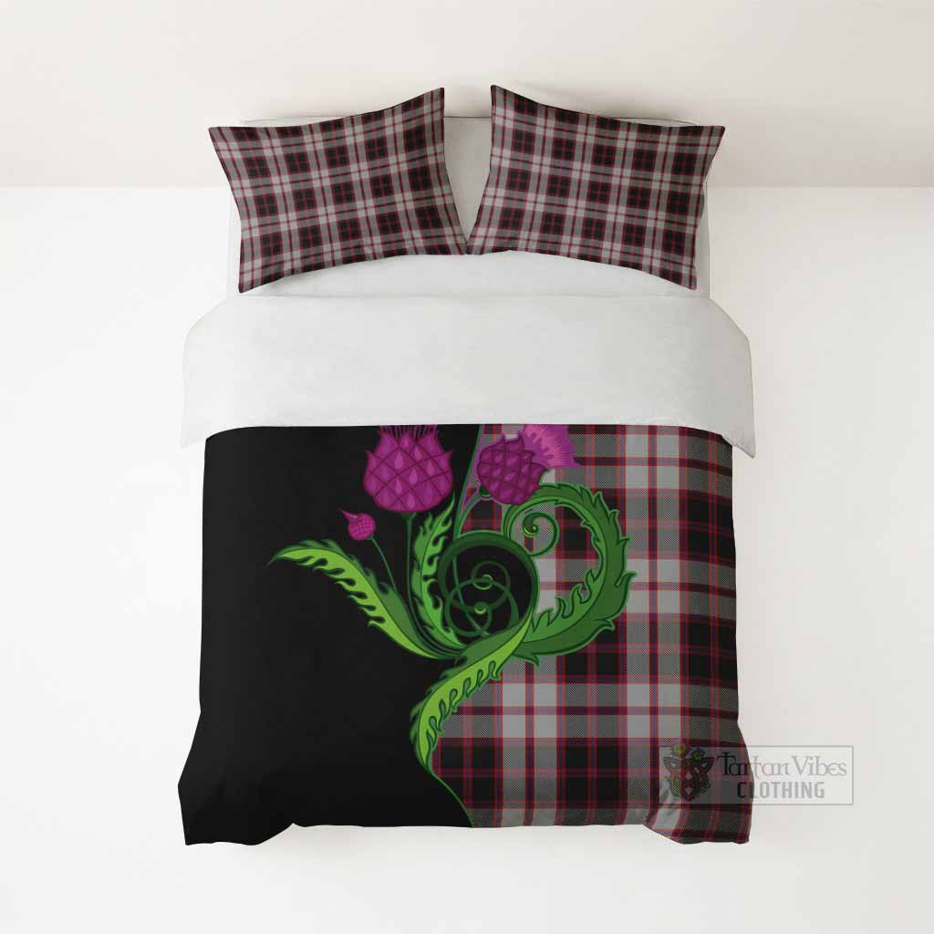MacPherson (McPherson) Tartan Bedding Set Traditional Scottish Thistle - Tartan Vibes Clothing