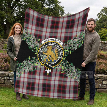 MacPherson (McPherson) Tartan Blanket Thistle Scottish Spirit