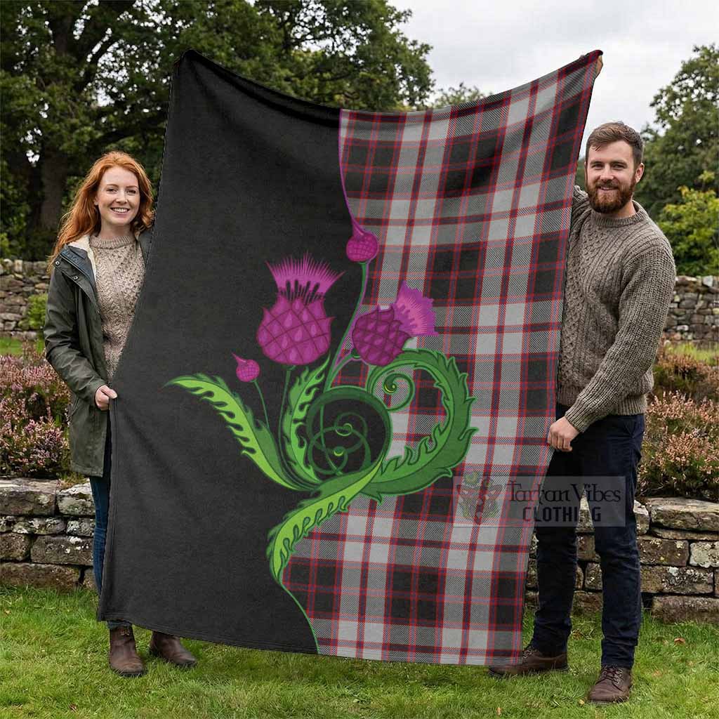 MacPherson (McPherson) Tartan Blanket Traditional Scottish Thistle - Tartan Vibes Clothing