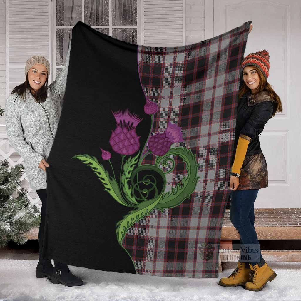 MacPherson (McPherson) Tartan Blanket Traditional Scottish Thistle - Tartan Vibes Clothing
