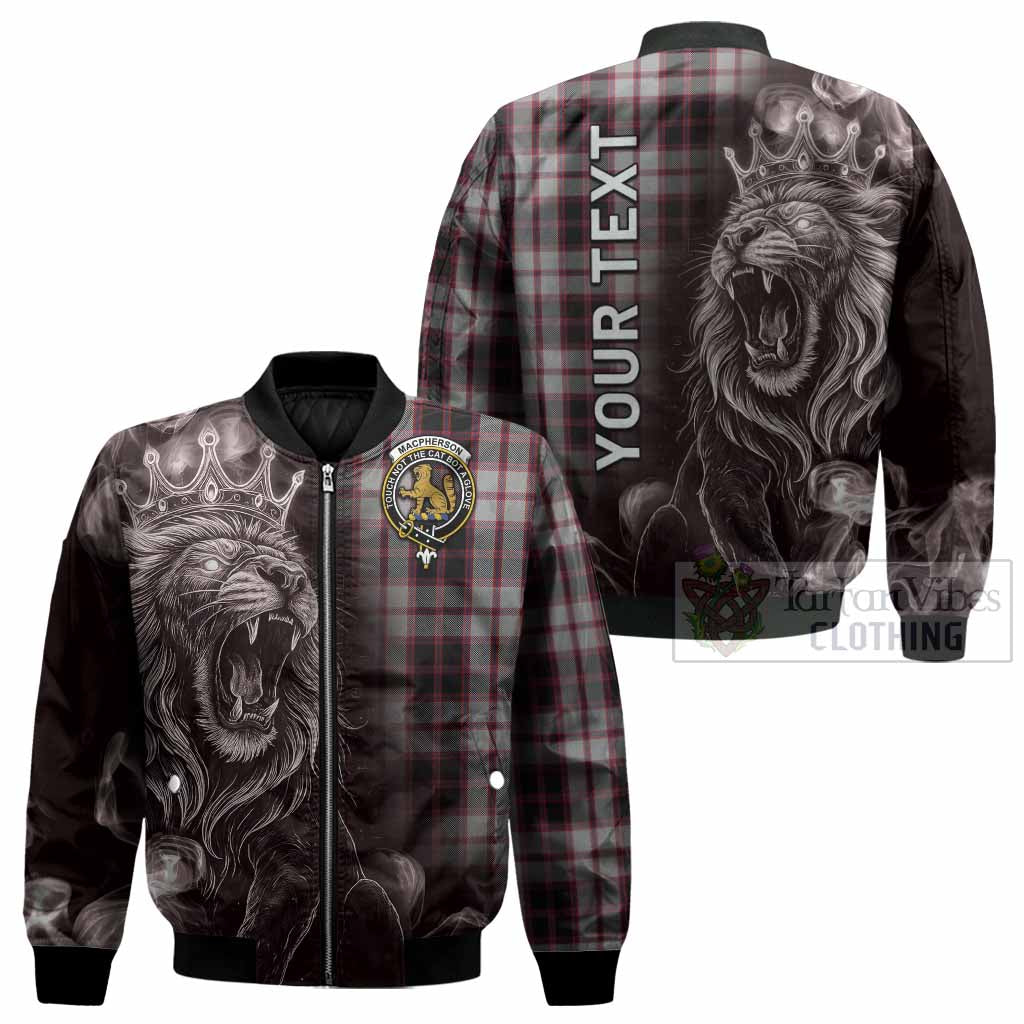 MacPherson (McPherson) Tartan Bomber Jacket Roaring Lion Heritage