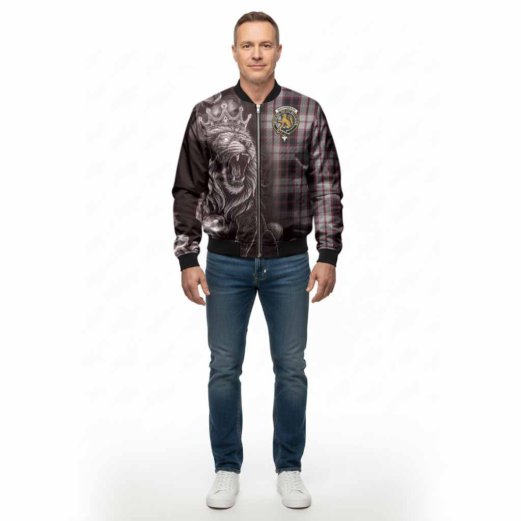 MacPherson (McPherson) Tartan Bomber Jacket Roaring Lion Heritage