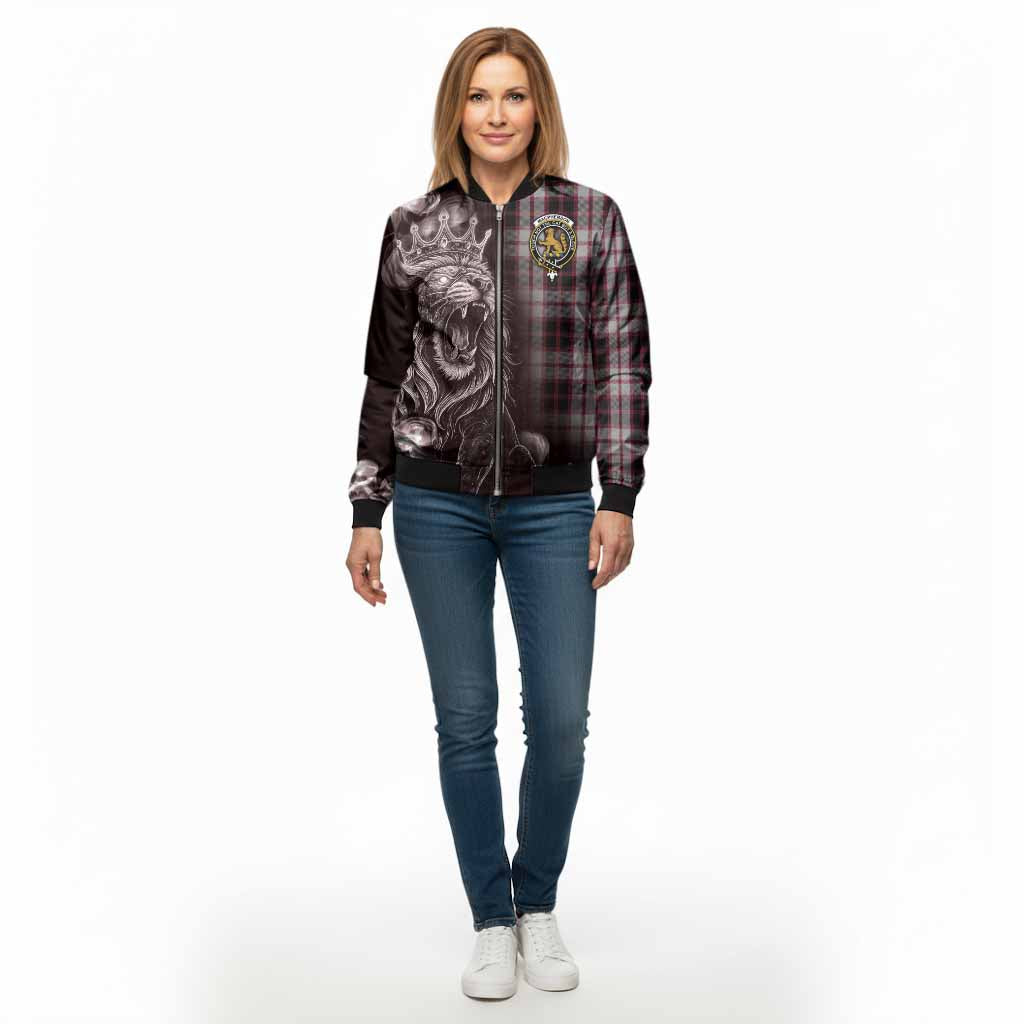 MacPherson (McPherson) Tartan Bomber Jacket Roaring Lion Heritage