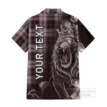 MacPherson (McPherson) Tartan Cotton Hawaiian Shirt Roaring Lion Heritage
