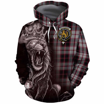 MacPherson (McPherson) Tartan Cotton Hoodie Roaring Lion Heritage