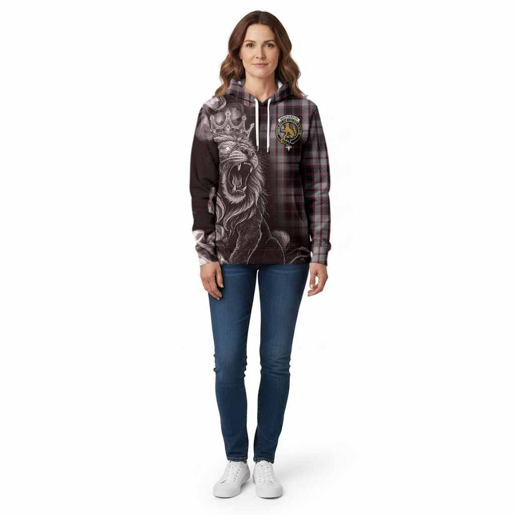 MacPherson (McPherson) Tartan Cotton Hoodie Roaring Lion Heritage