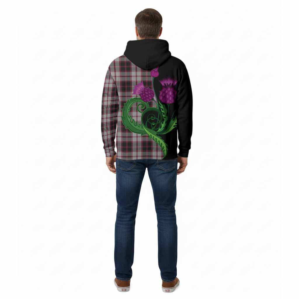 MacPherson (McPherson) Tartan Cotton Hoodie Traditional Scottish Thistle